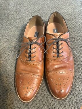 slim fit dress slacks Men's Brown Suede Derby Shoes: ASTON CREPE 003  Officine Creative